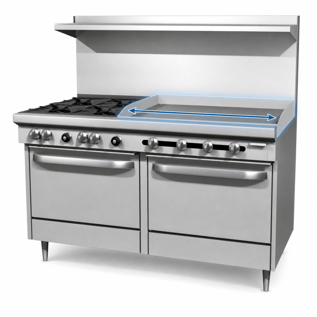 48-Inch Griddle Surface
