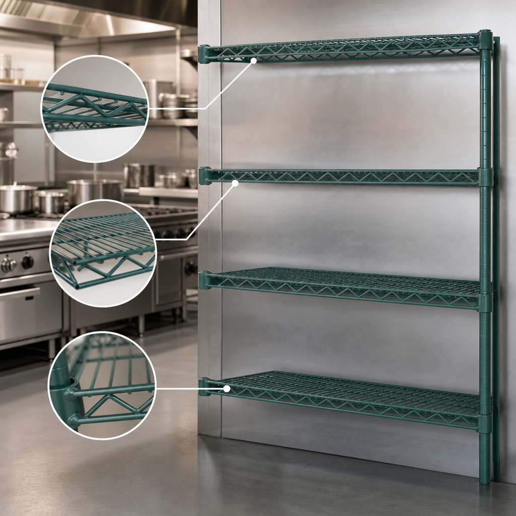 Patented QuadTruss® Shelves