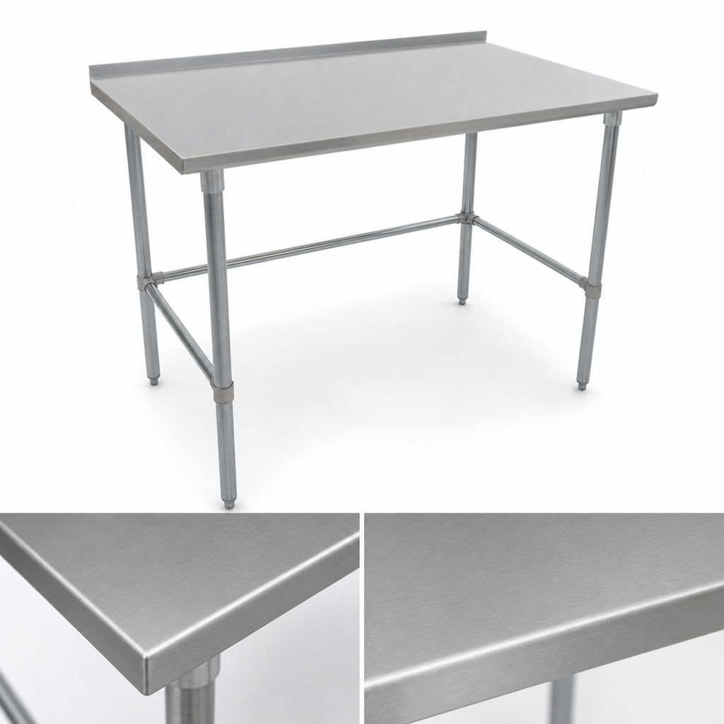 14-Gauge Stainless Steel Top