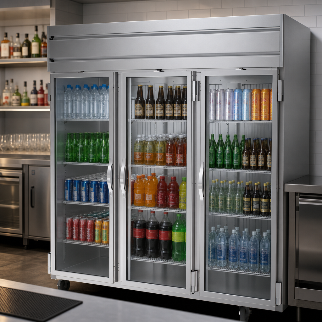 Glass Door Display Front