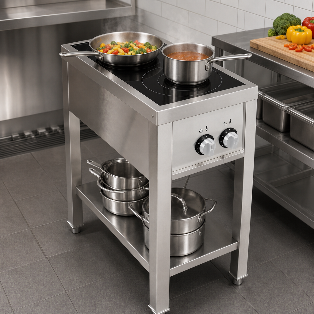 Dual 3,500W Cooking Zones