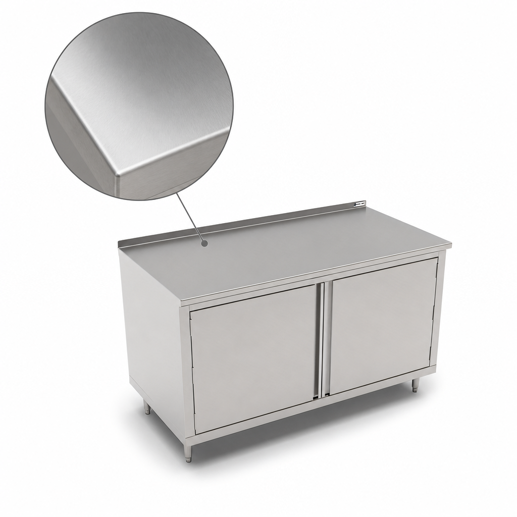 14-Gauge Type 300 Stainless Steel Top