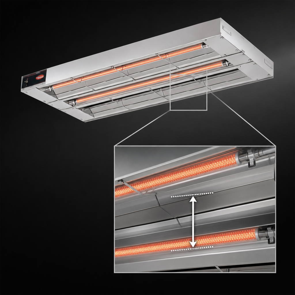 Double Heater Rod Housing