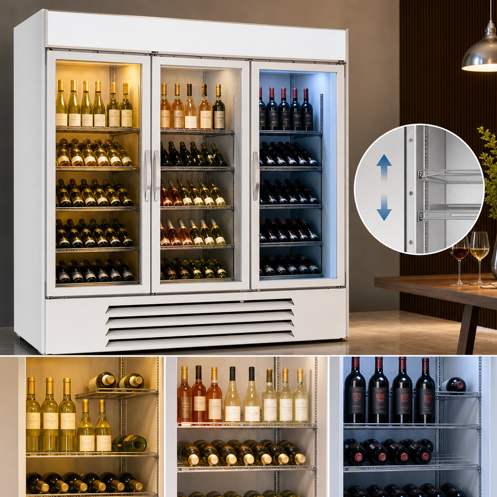 Adjustable Wine Storage Range