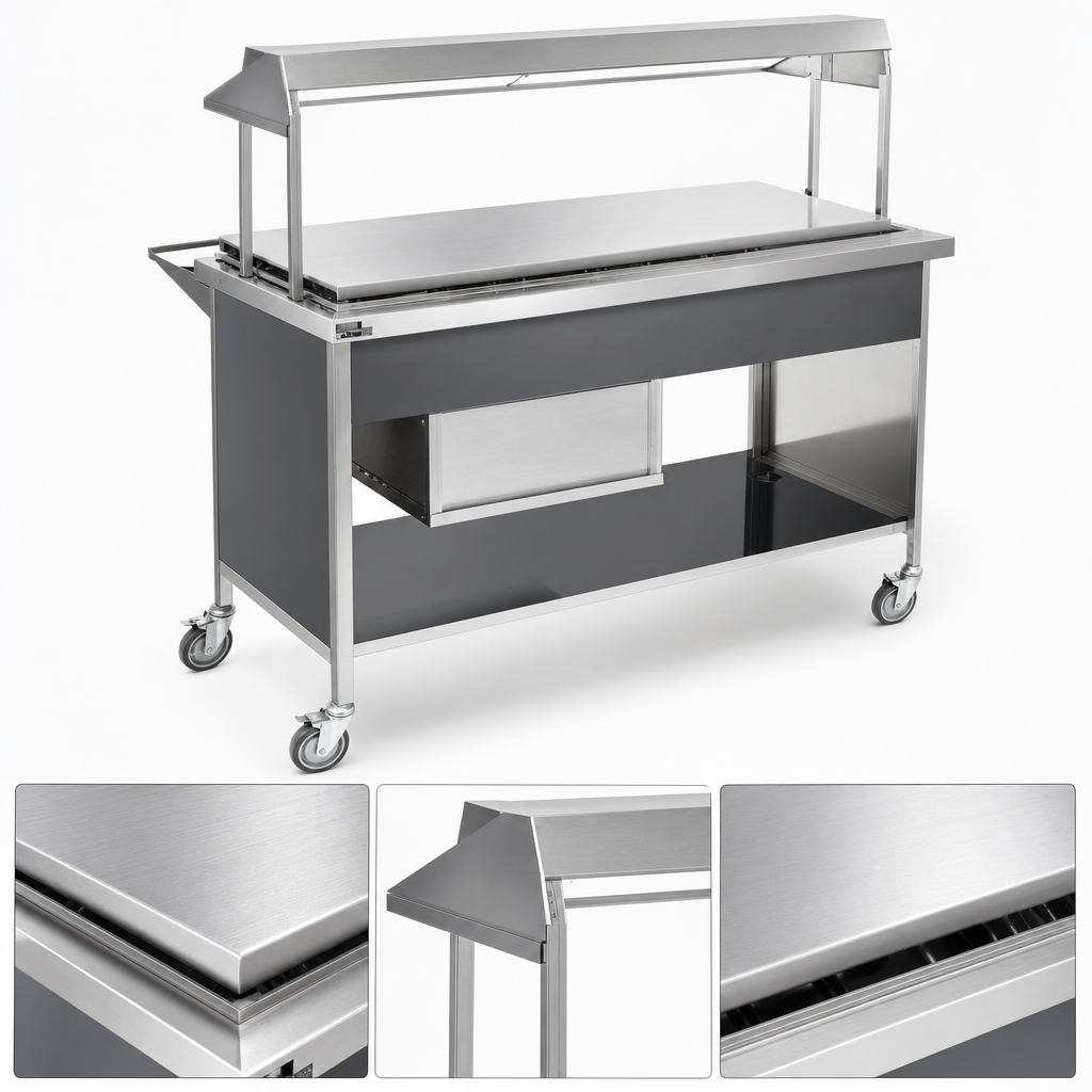 16 Gauge Stainless Steel Top