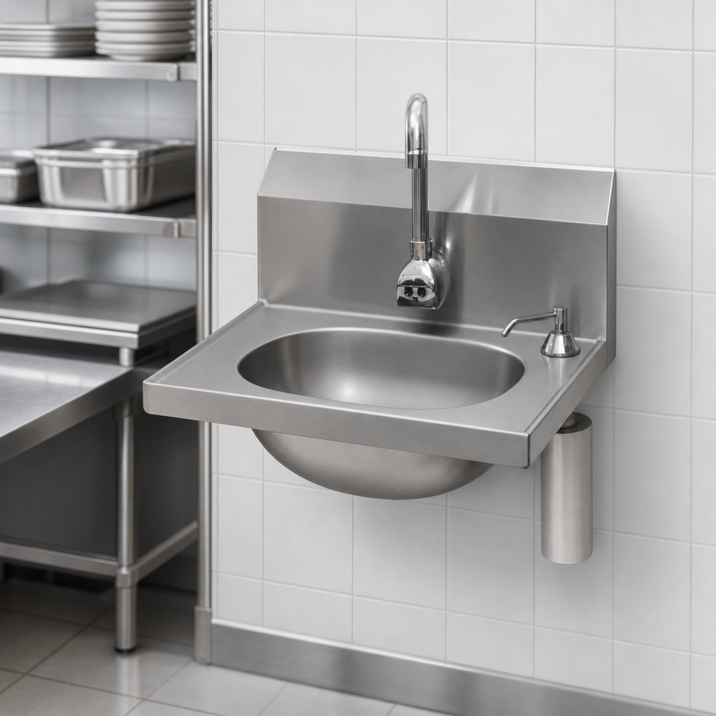 Wall-Mounted Sink
