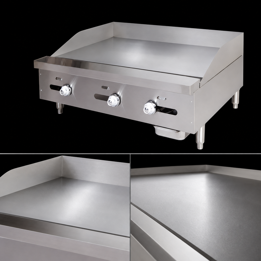Smooth Steel Griddle Plate