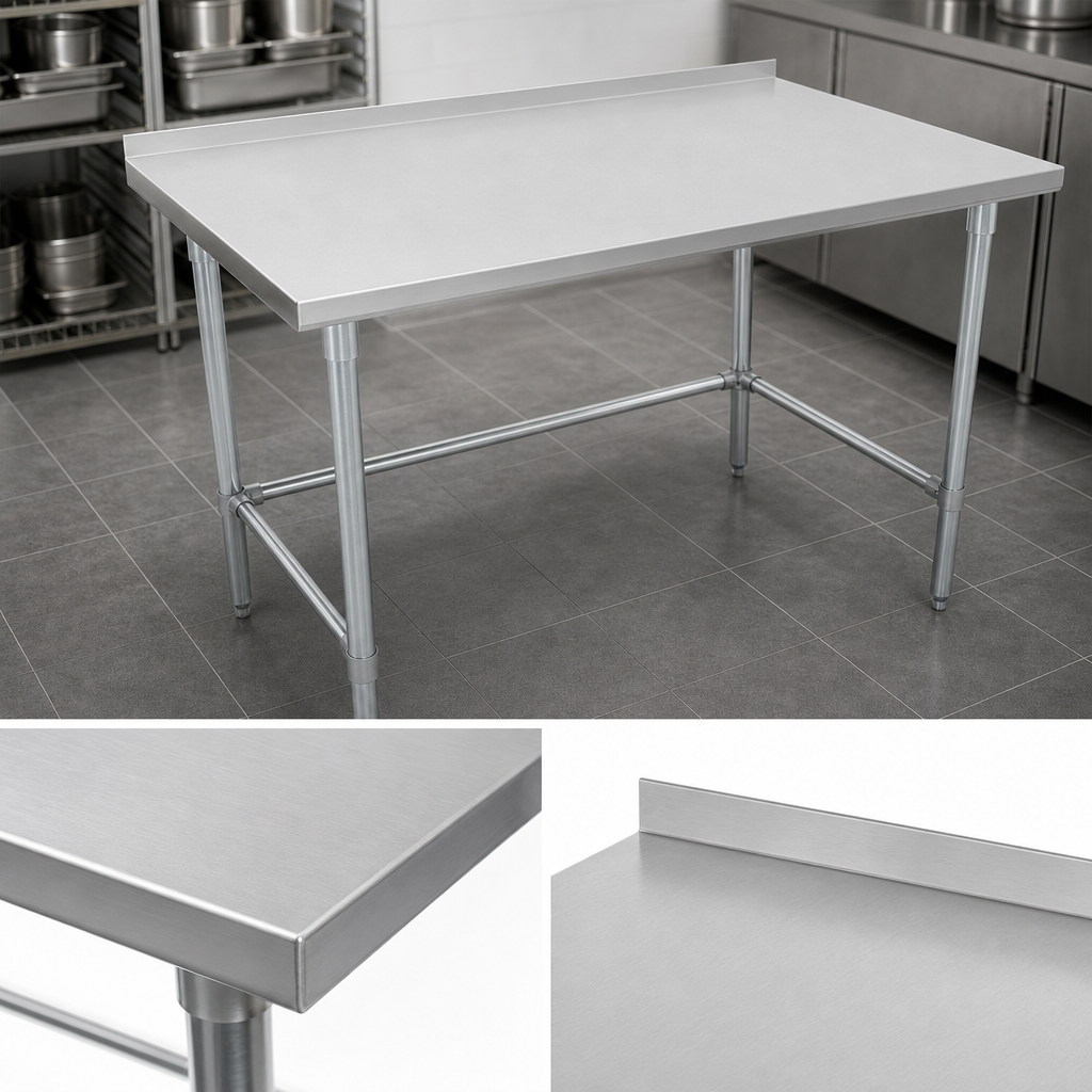 14-Gauge 300 Series Stainless Steel Top