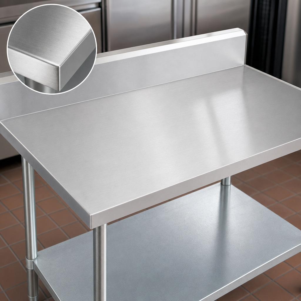 14 Gauge 300 Series Stainless Steel Top