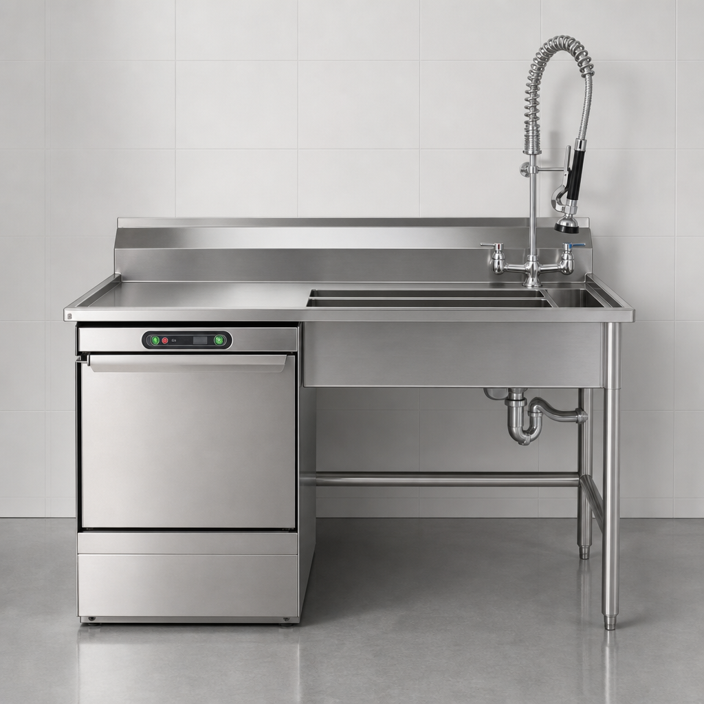 Left-Hand Dishwasher Position