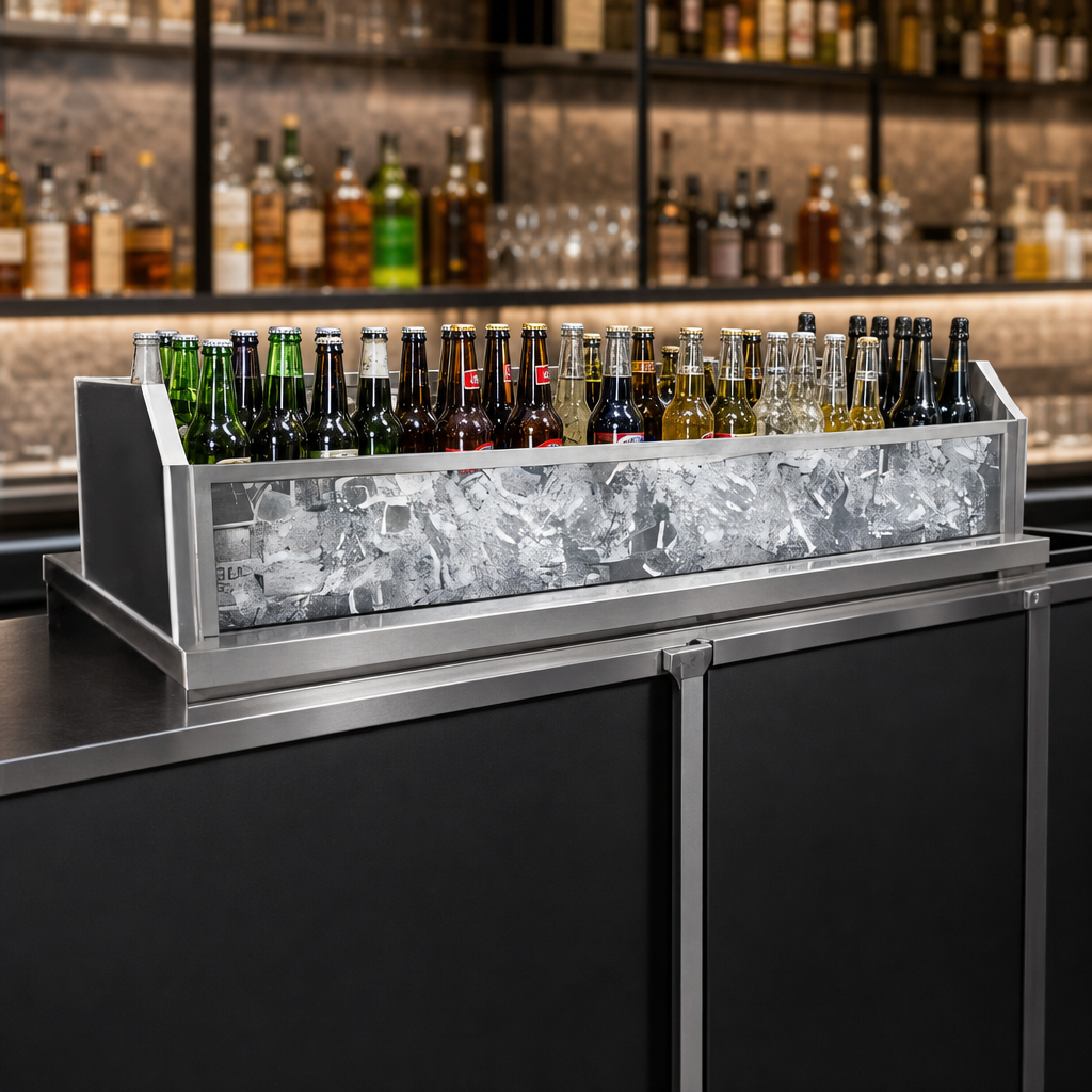 Back Bar Beverage Display