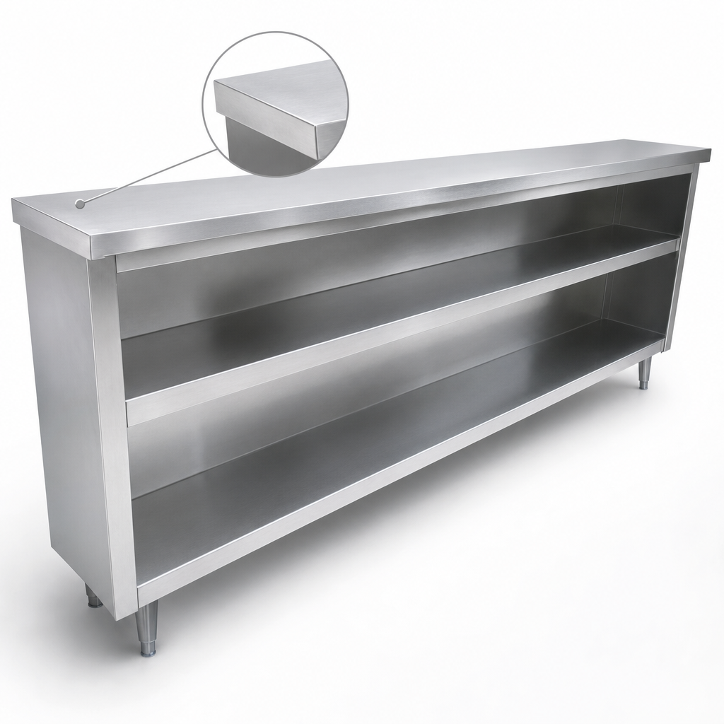16-Gauge 304 Stainless Steel Top