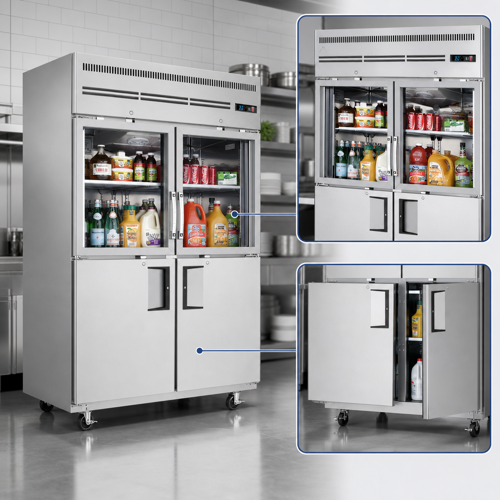 Combination Half Door Configuration