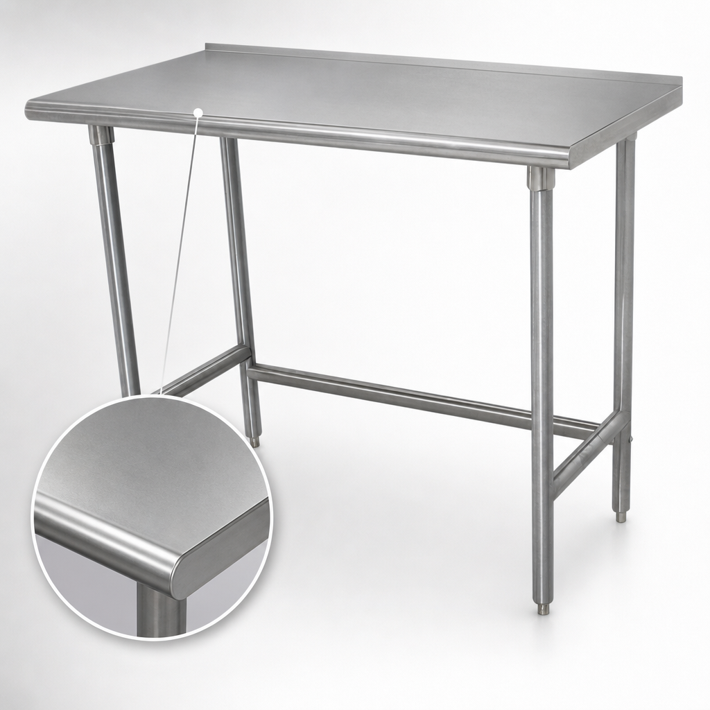 16 Gauge Stainless Steel Top