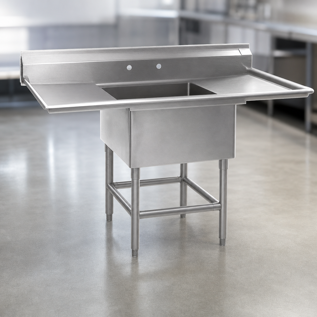 14-Gauge 304 Stainless Steel Top