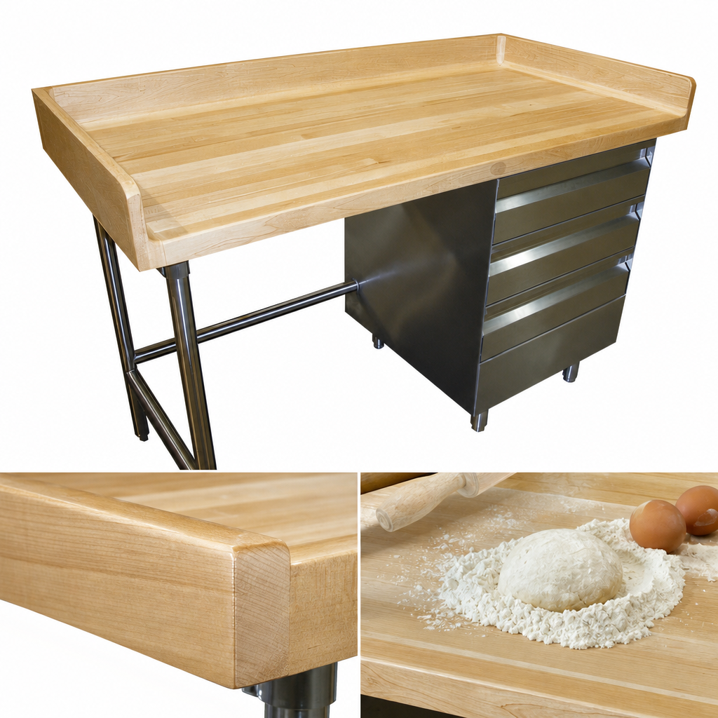 Wood Butcher Block Top