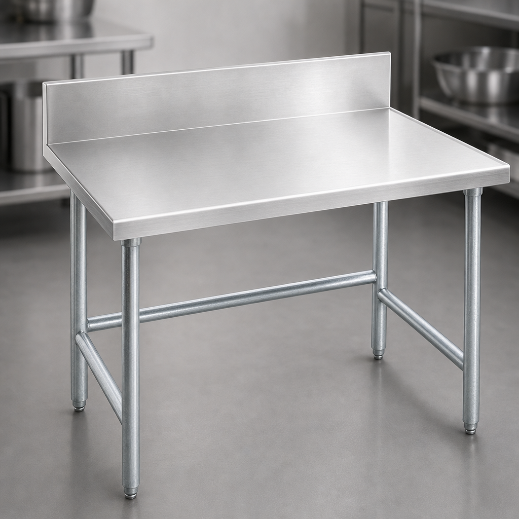 14-Gauge 304 Stainless Steel Top