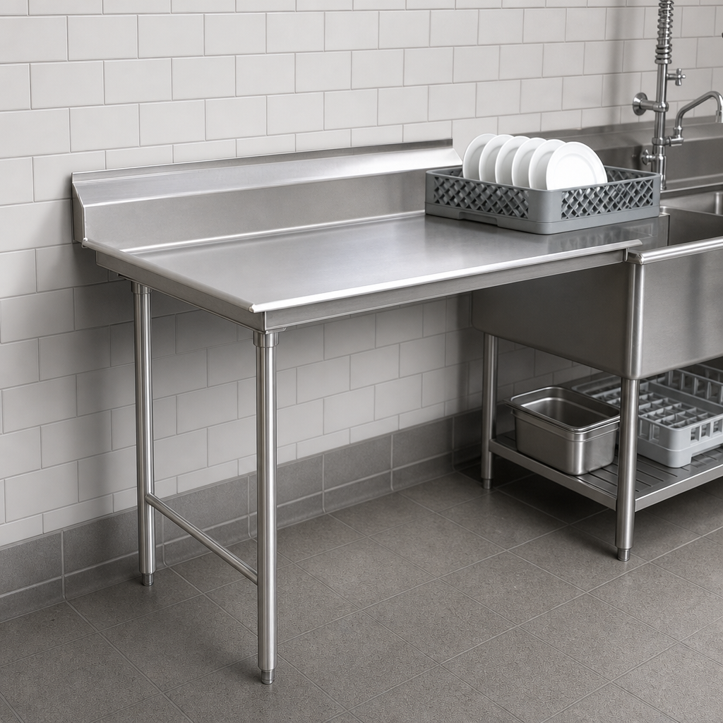 Straight Clean Dishtable