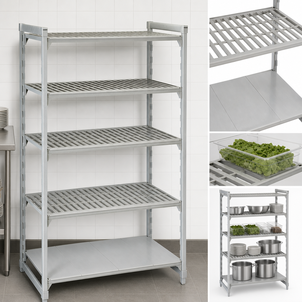 Vented and Solid Shelf Layout