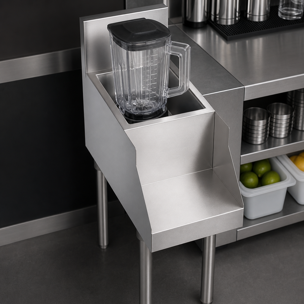 9-Inch Recessed Blender Shelf