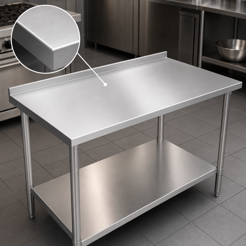 16 Gauge 300 Series Stainless Steel Top
