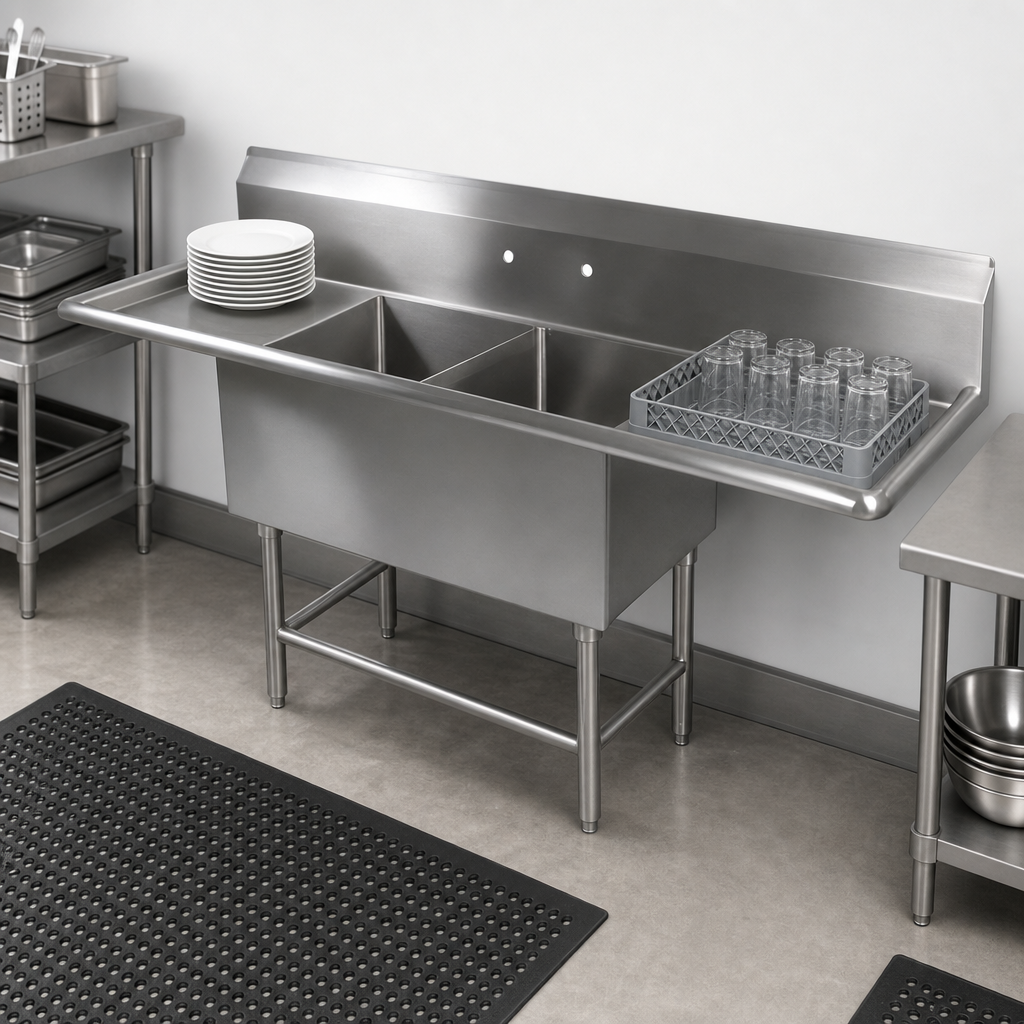 Dual 18-Inch Drainboards