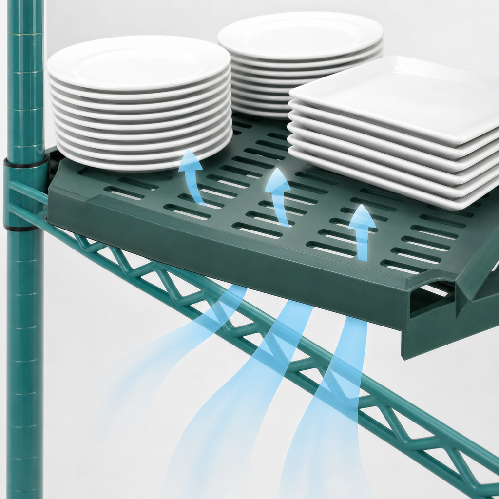 Vented Louvered Surface
