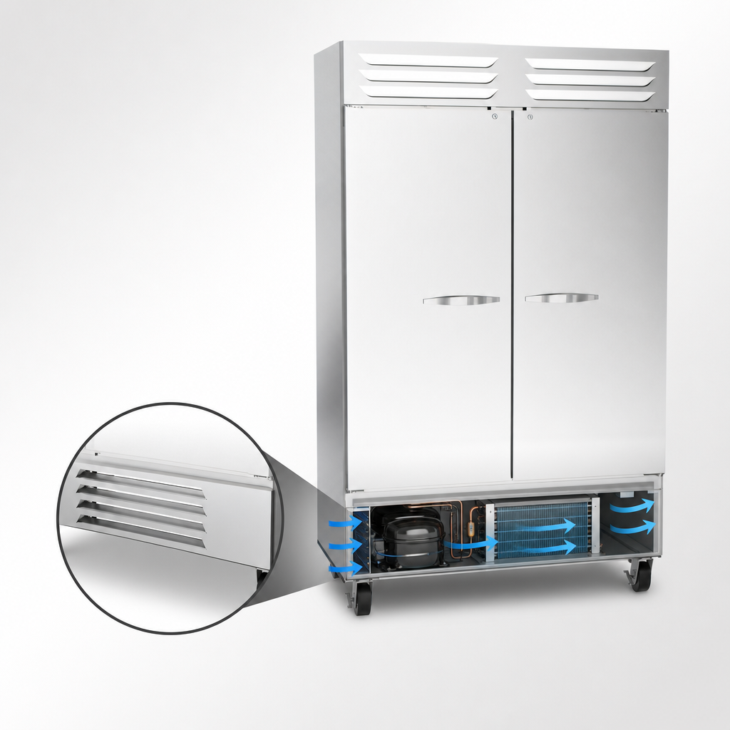 Bottom-Mount Self-Contained Refrigeration