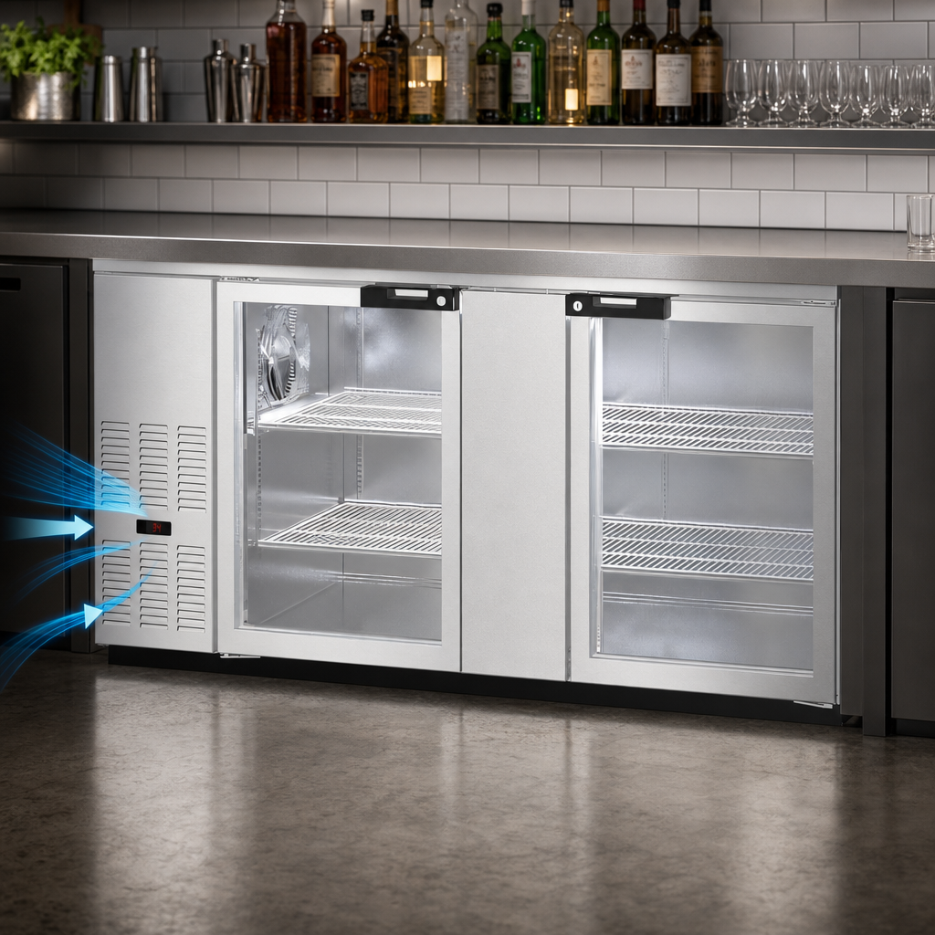 Front-Breathing Side-Mount Refrigeration