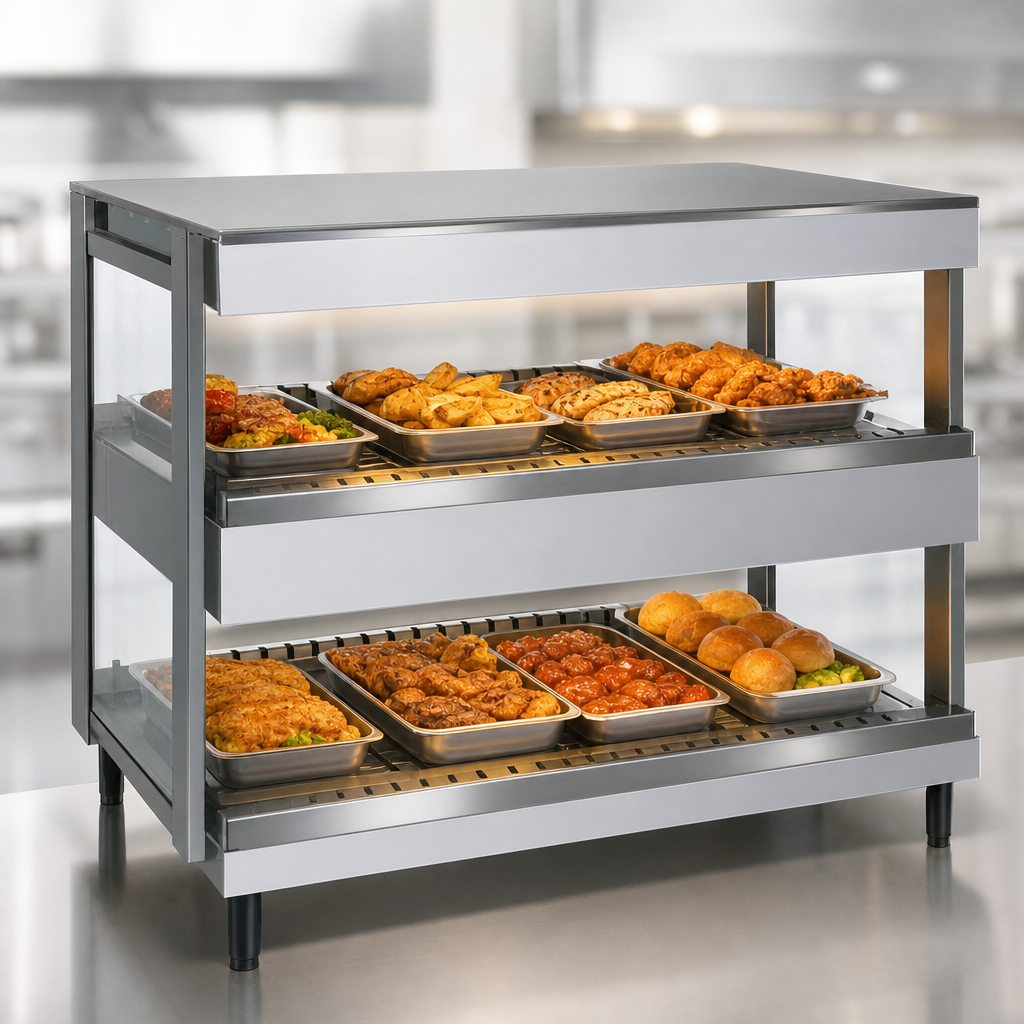 Dual Horizontal Shelves
