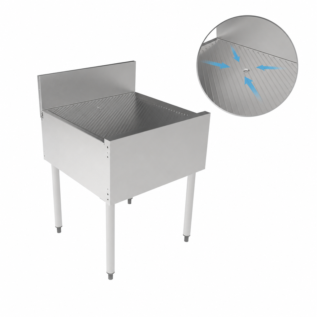 Pitched Drainboard Top