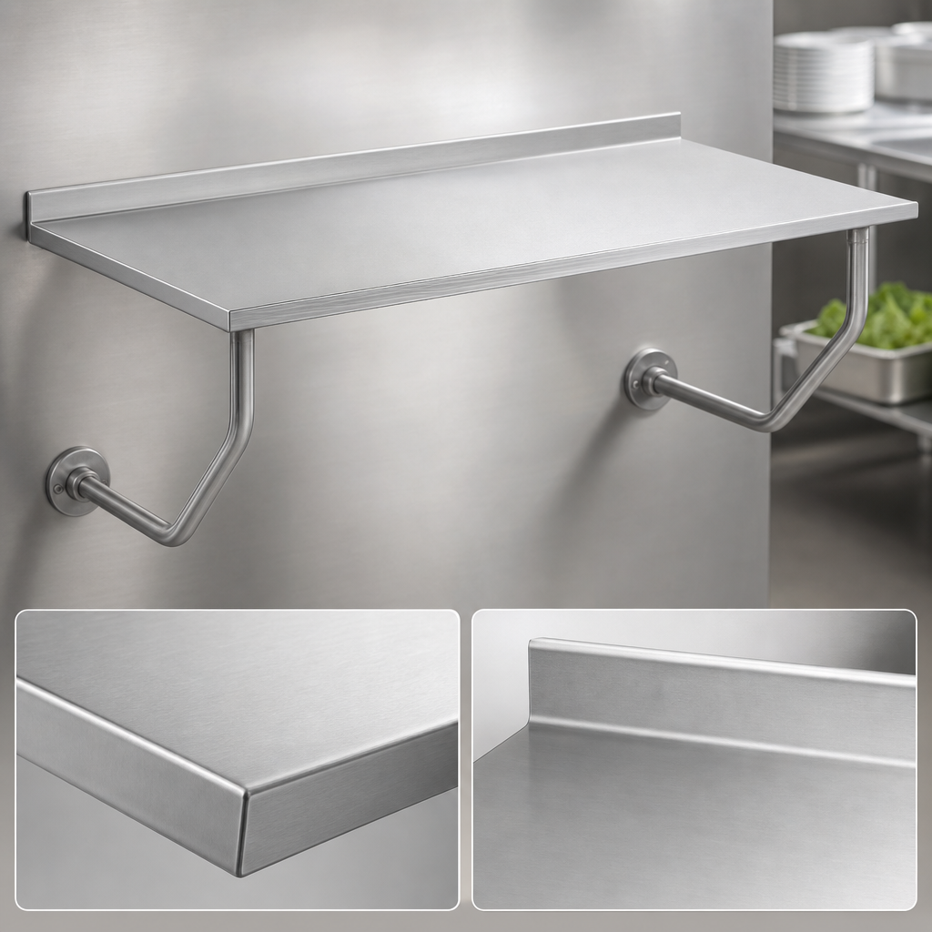 14 Gauge 304 Stainless Steel Top