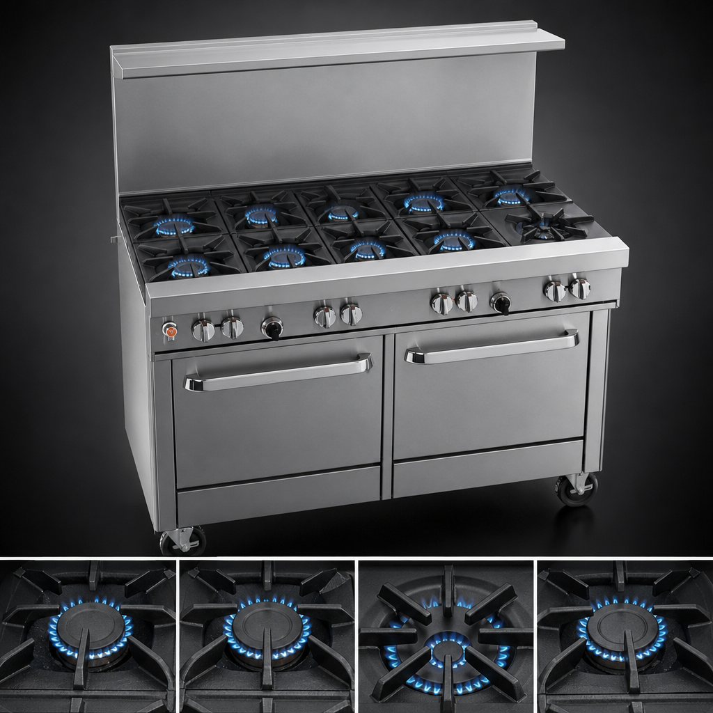 Seven-Burner Open Top
