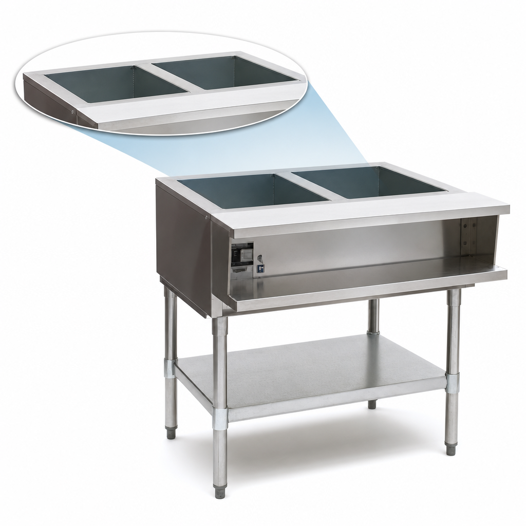Two-Well Water Bath Design