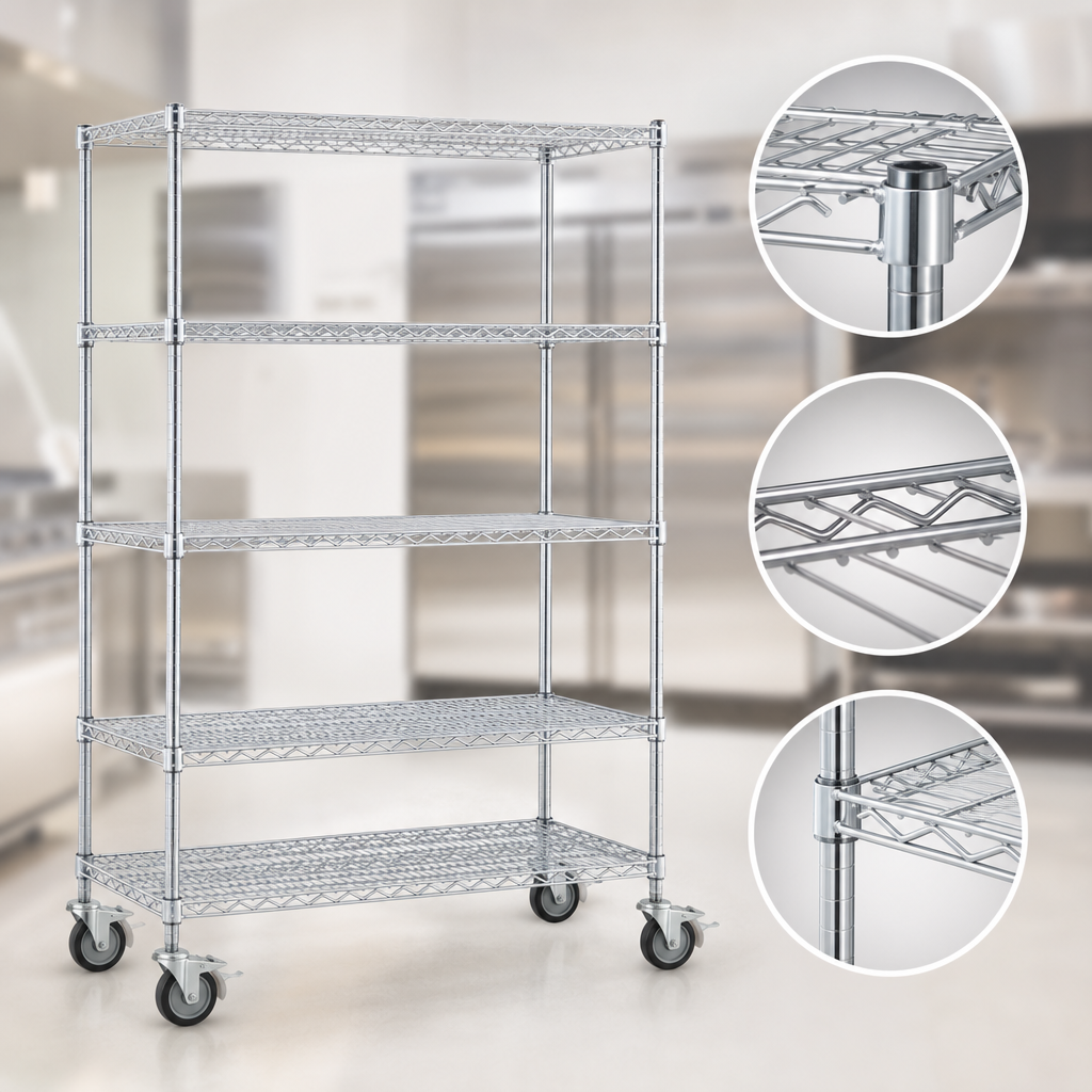 Patented QuadTruss Shelf Design
