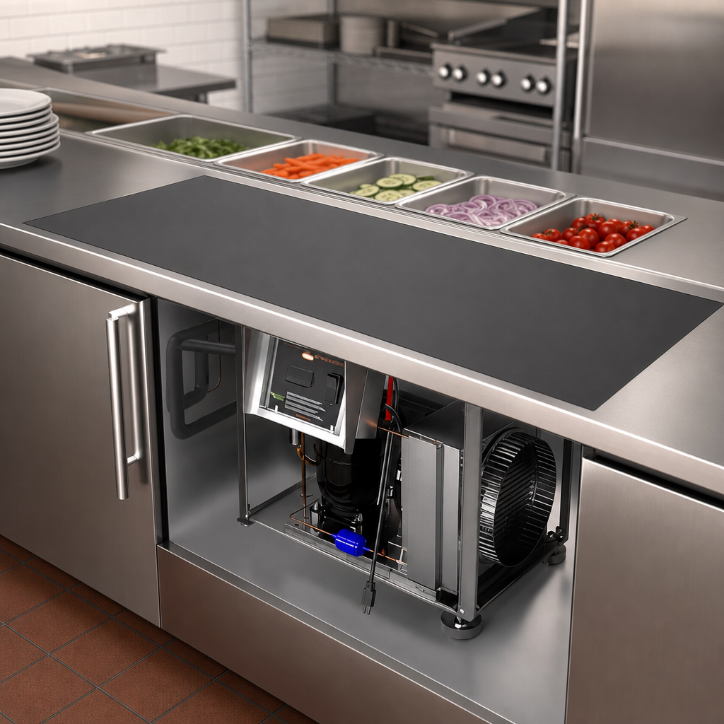 Built-In Flush-Top Design