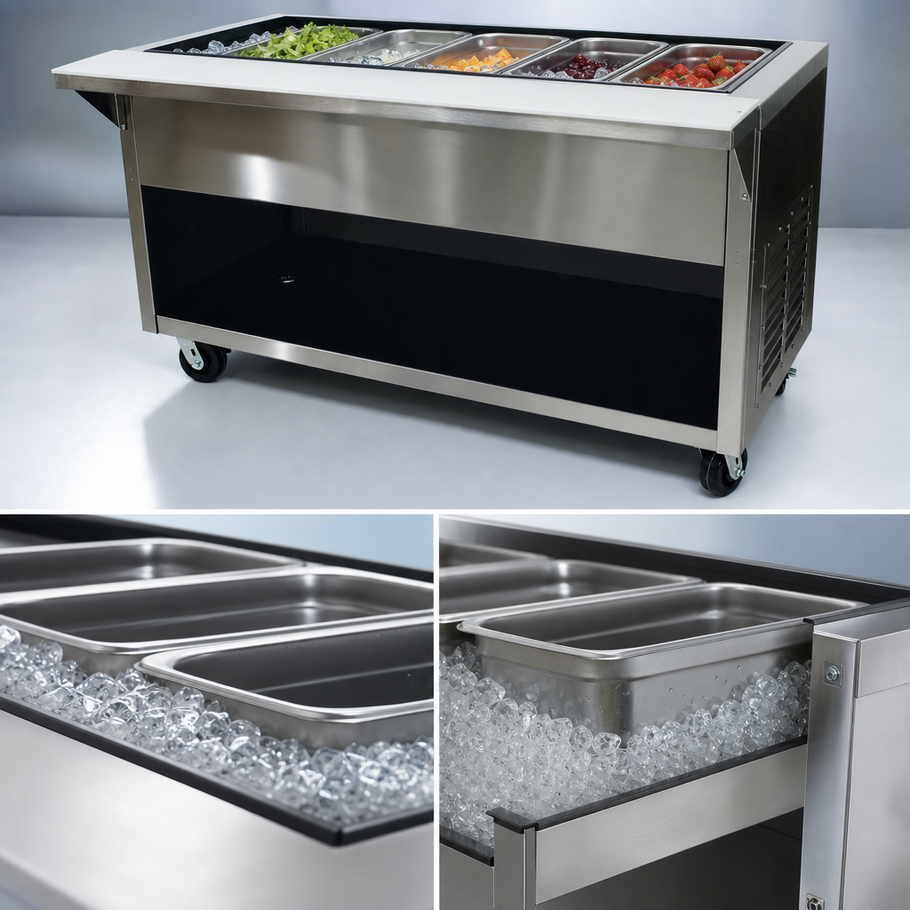 Ice-Cooled Pan Well