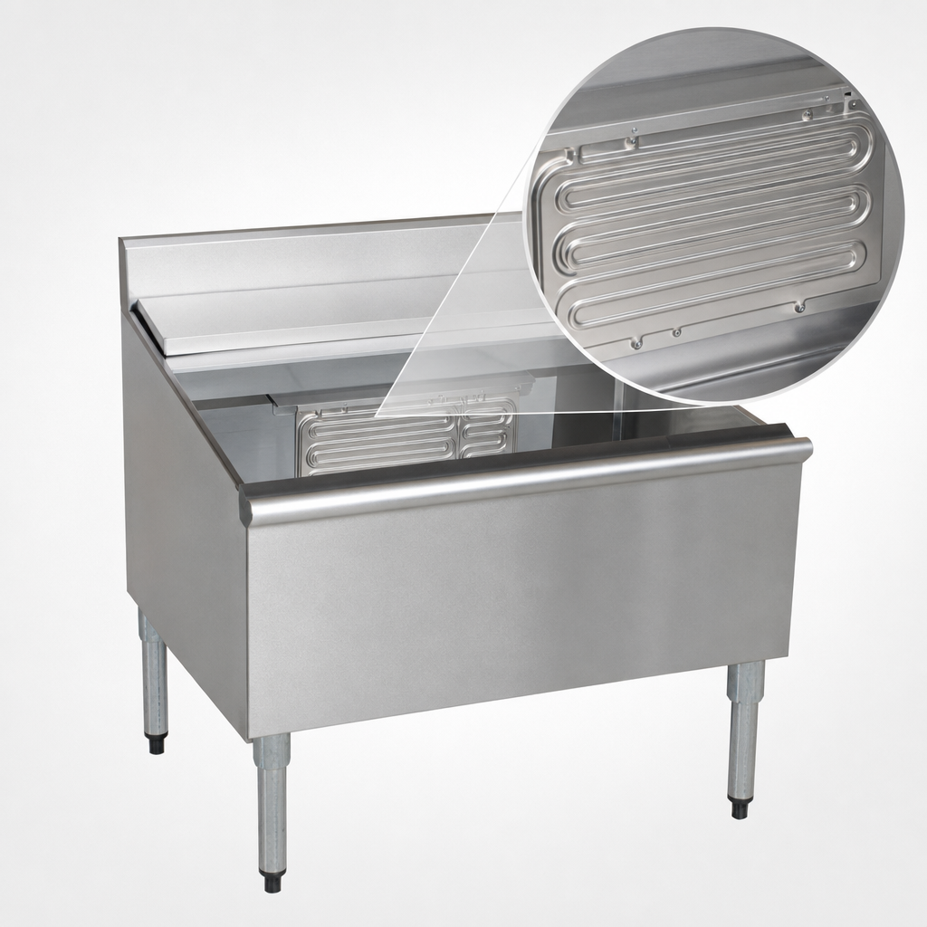 Sealed-In 7-Circuit Cold Plate