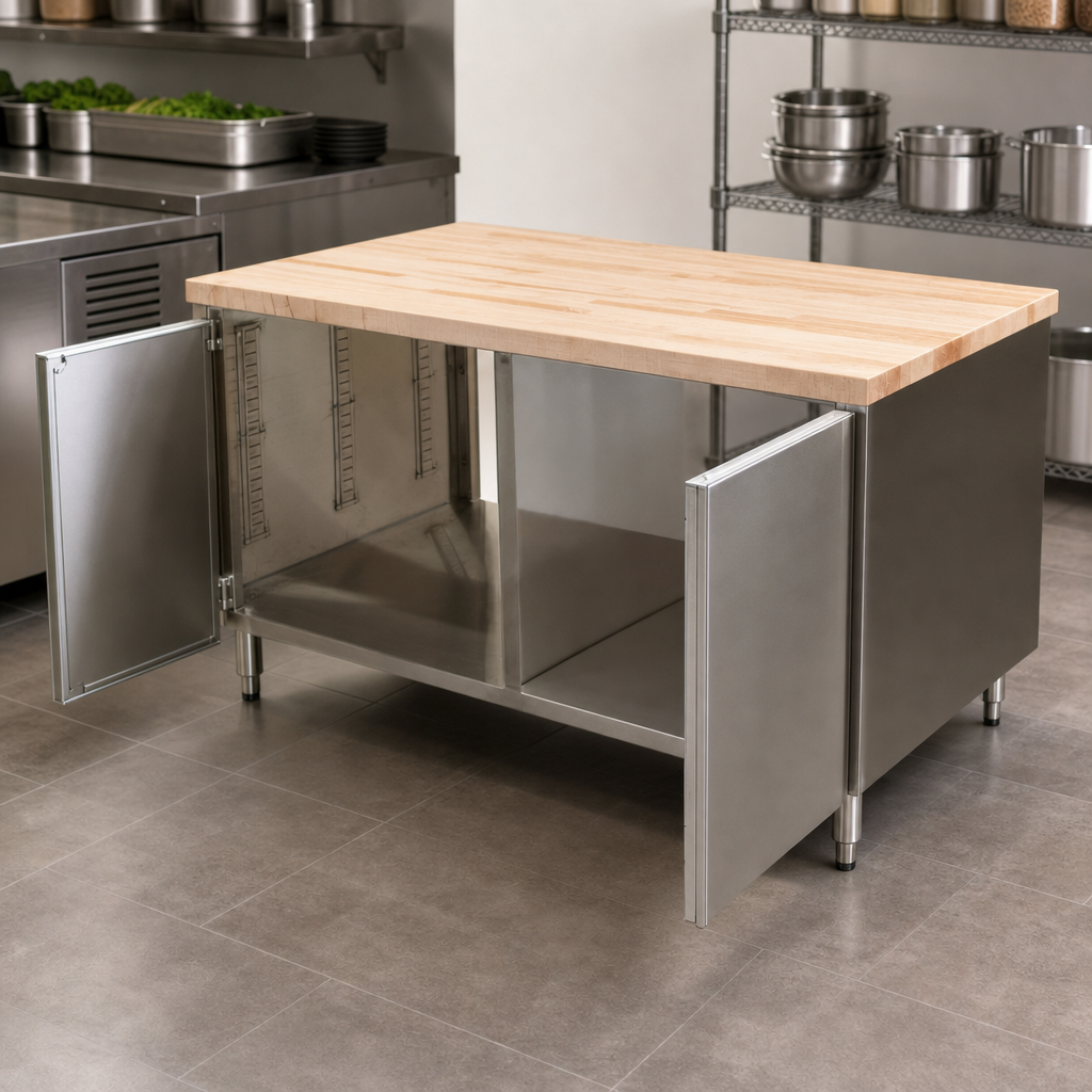 Dual-Access Cabinet Base
