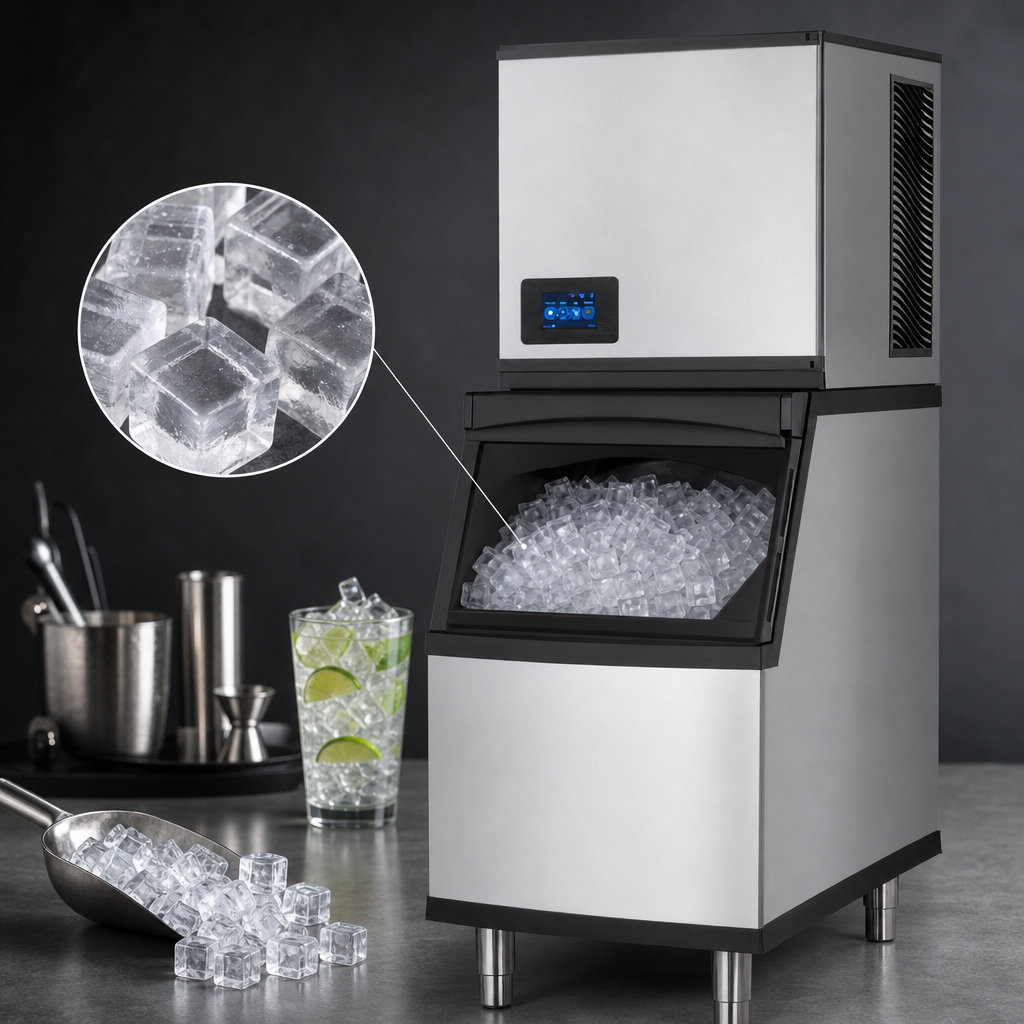 Half-Size Cube Ice Production