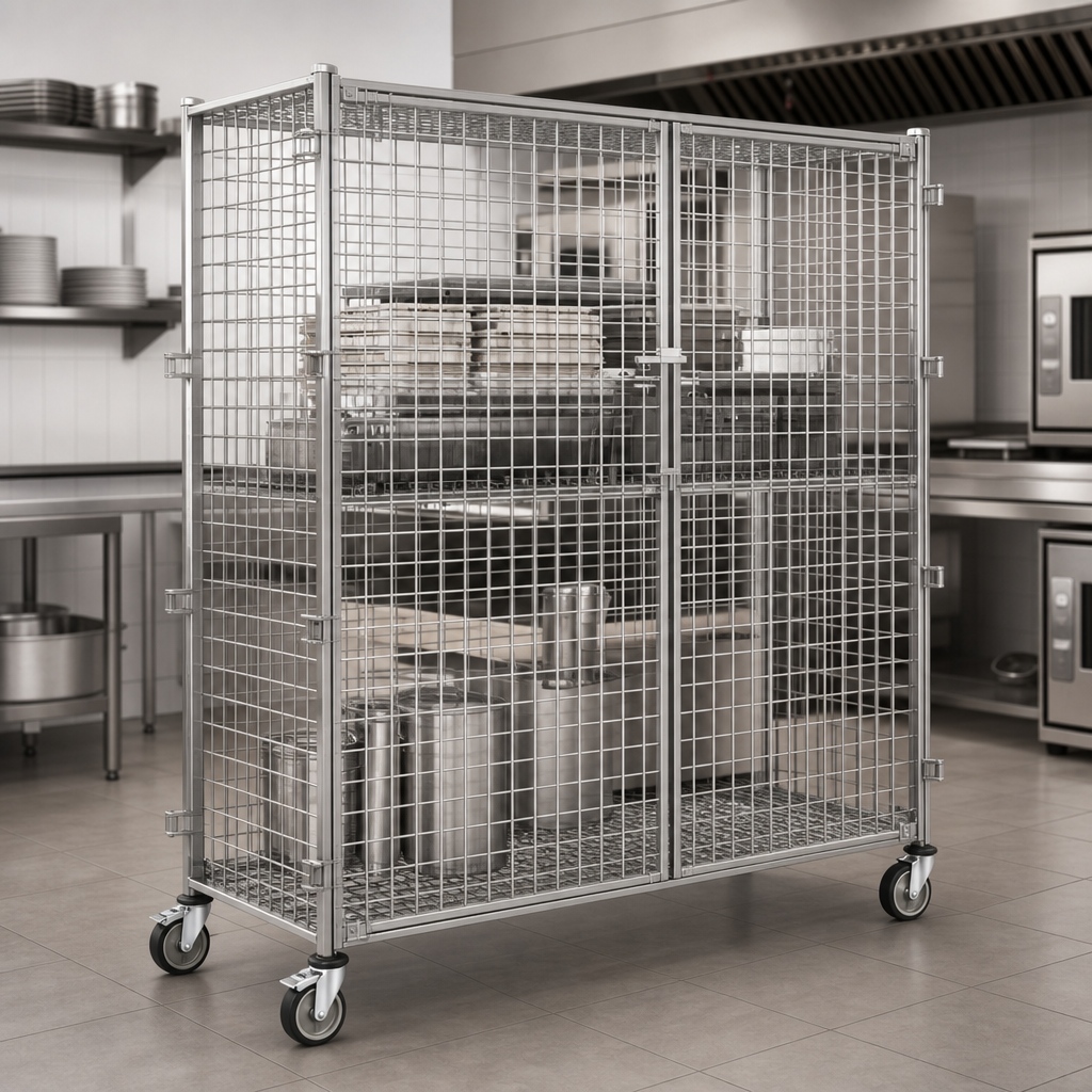 Open Wire Mesh Panels