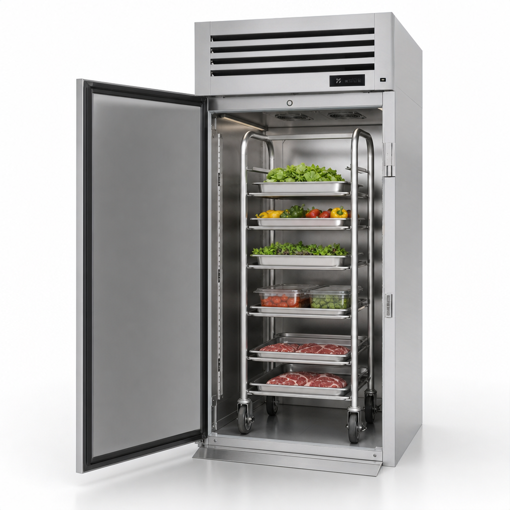 Roll-In One-Section Cabinet