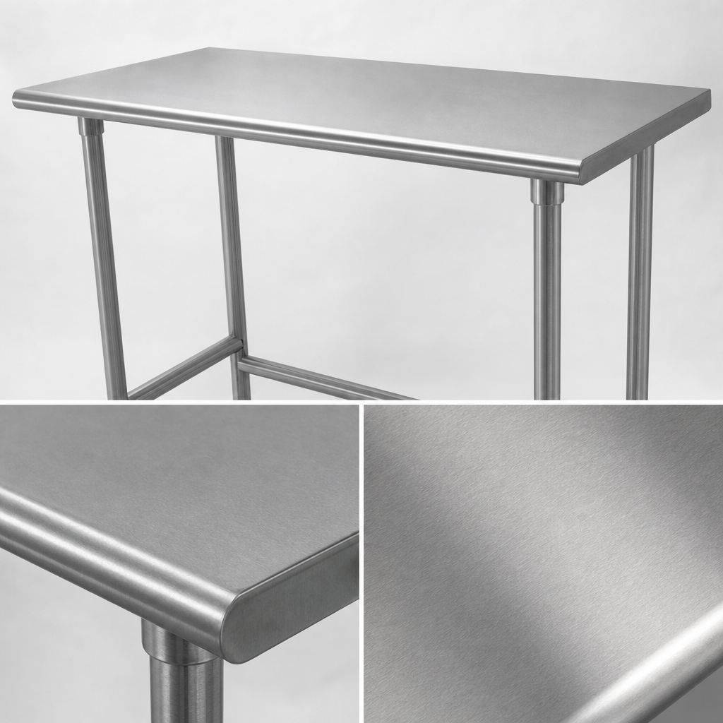 16-Gauge 430 Stainless Steel Top