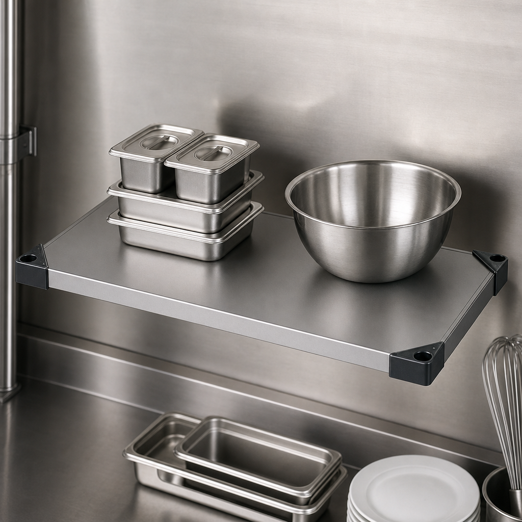 Solid Shelf Surface