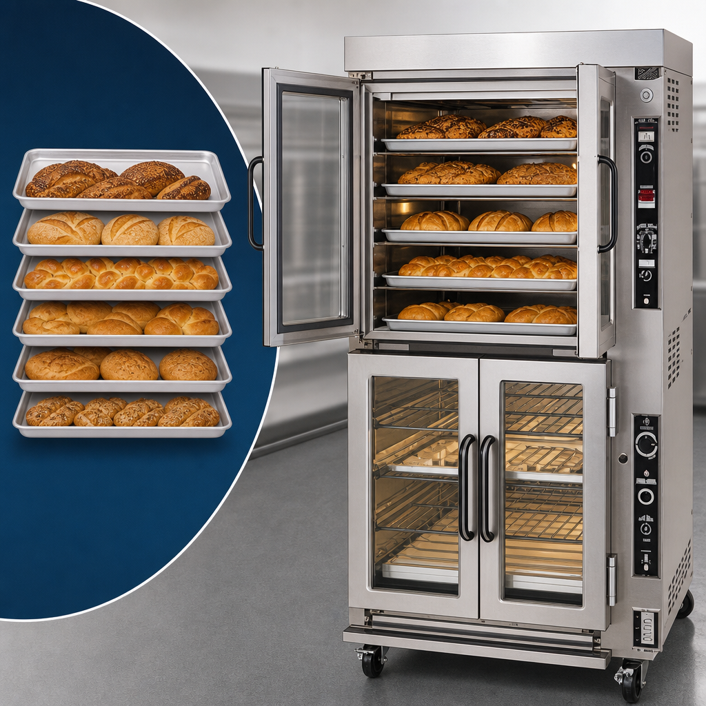 6-Pan Oven Capacity