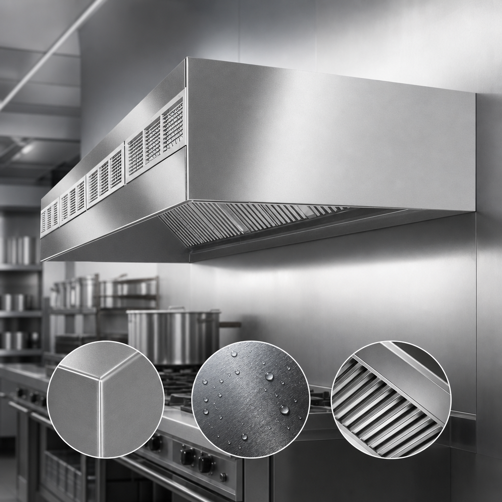 Heavy Gauge Type 430 Stainless Steel Construction