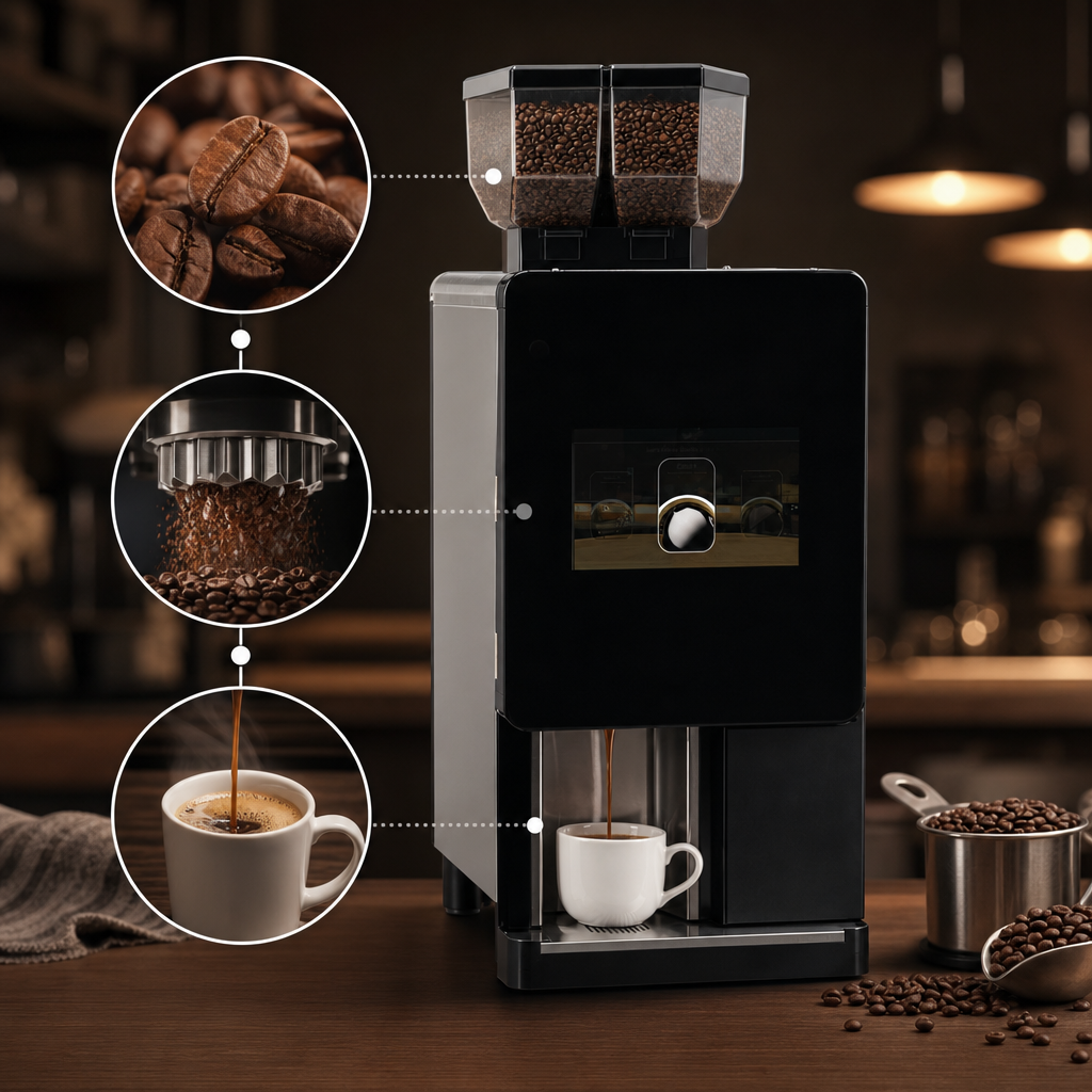 Bean-to-Cup Brewing