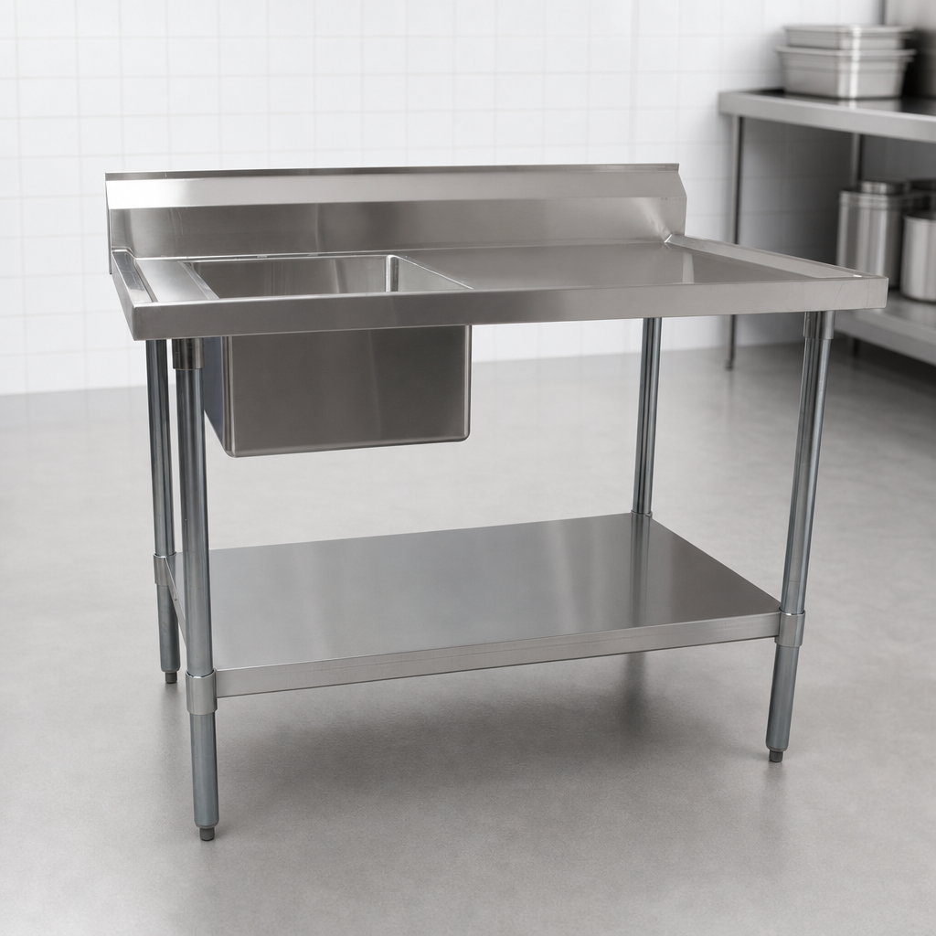 Left-Side Sink Configuration