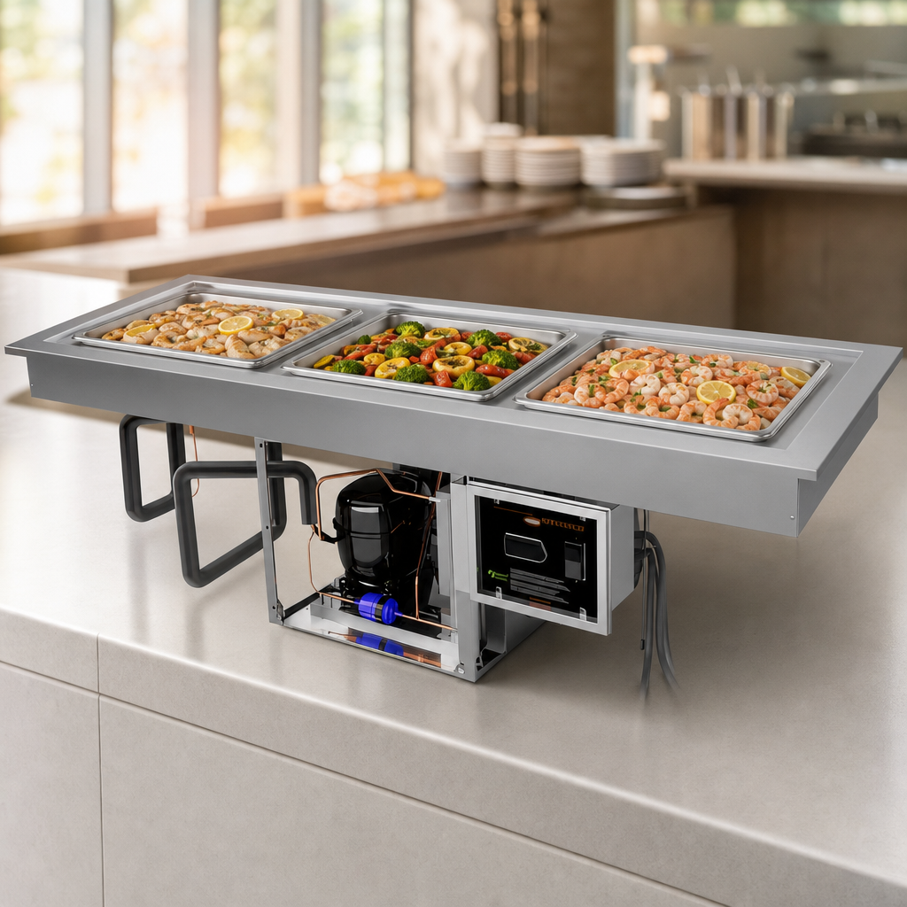 3 Full-Size Sheet Pan Capacity
