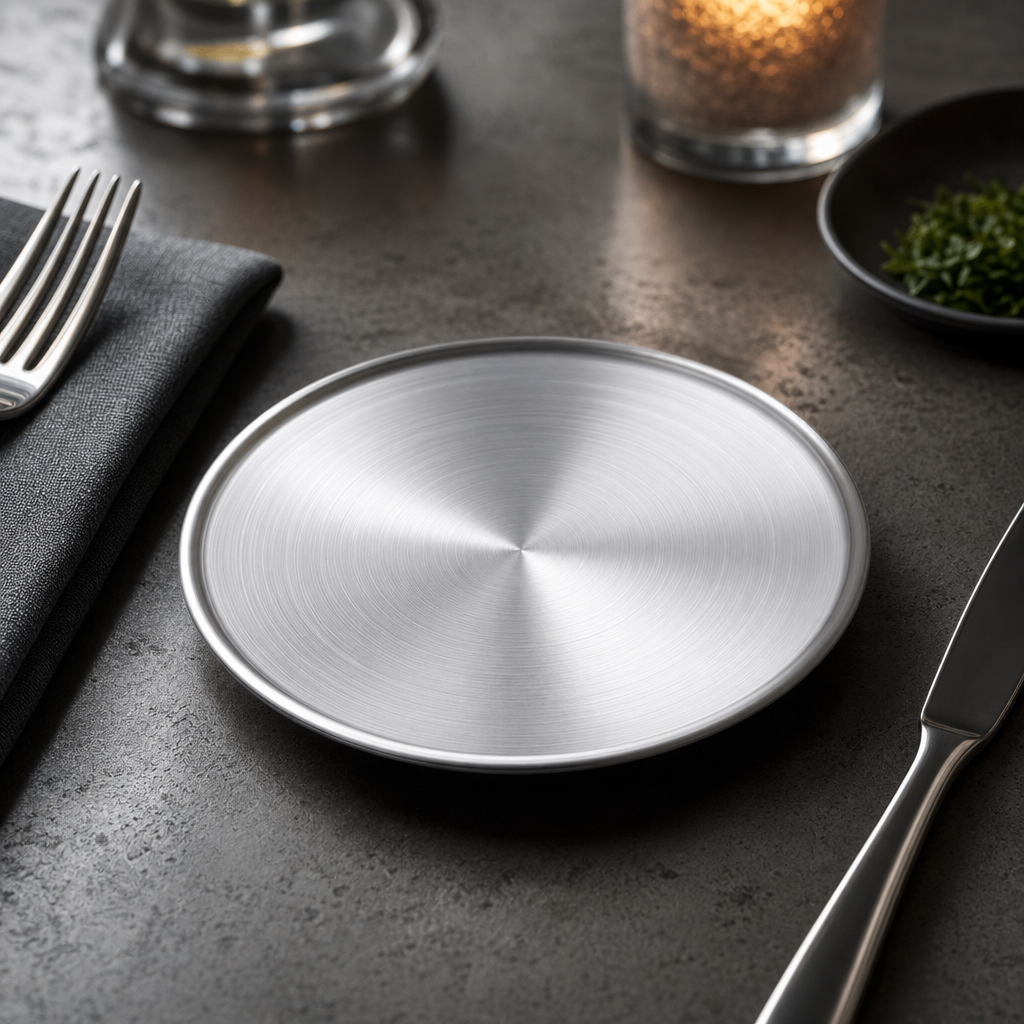 Satin-Finish Stainless Steel